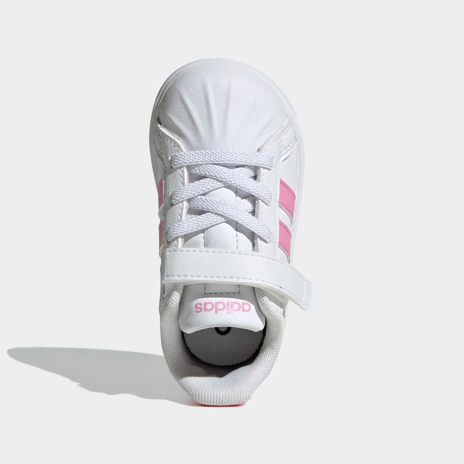Детские кроссовки с 3-полосным дизайном Adidas Sportswear, Cloud White/St Tropic Bloom/Ftwr White — фото 4