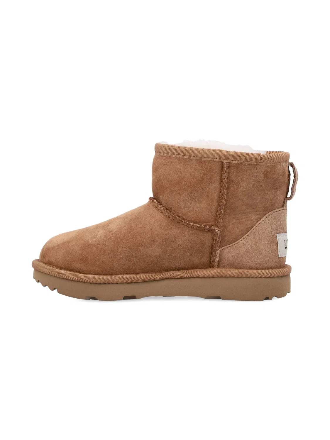 Ботинки замшевые коричневые UGG, коричневый — фото 3