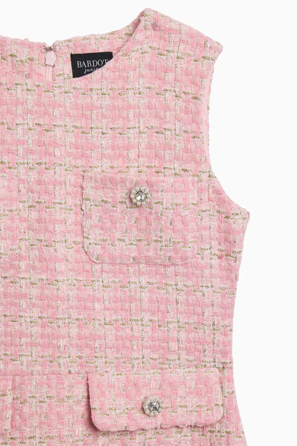 Платье из букле Riley Boucle Bardot Junior — фото 4