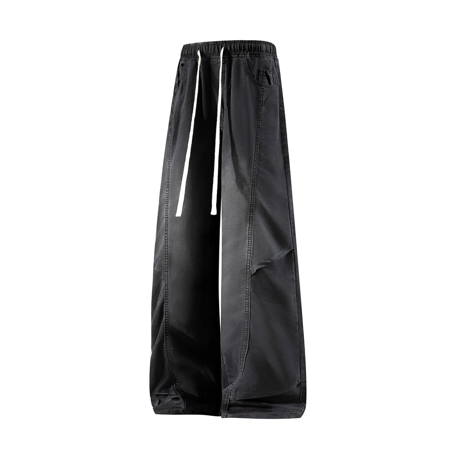 Детские джинсы прямого кроя скинни GWAF, Black