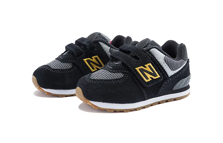 Детские кроссовки для малышей на шнуровке-резинке New Balance, Wide — фото 3