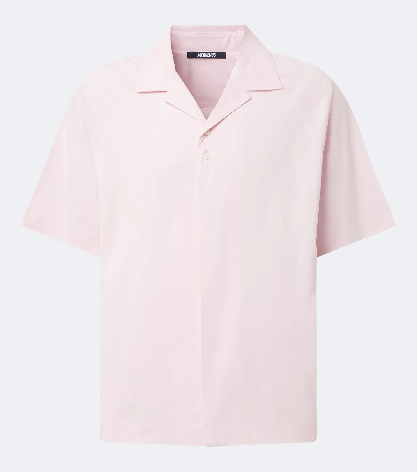 Джерси-рубашка-боулинг от Jacquemus Jean Atelier, розовый