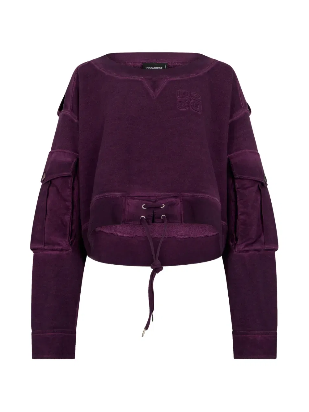 Свитшот D2 Dsquared2, фиолетовый