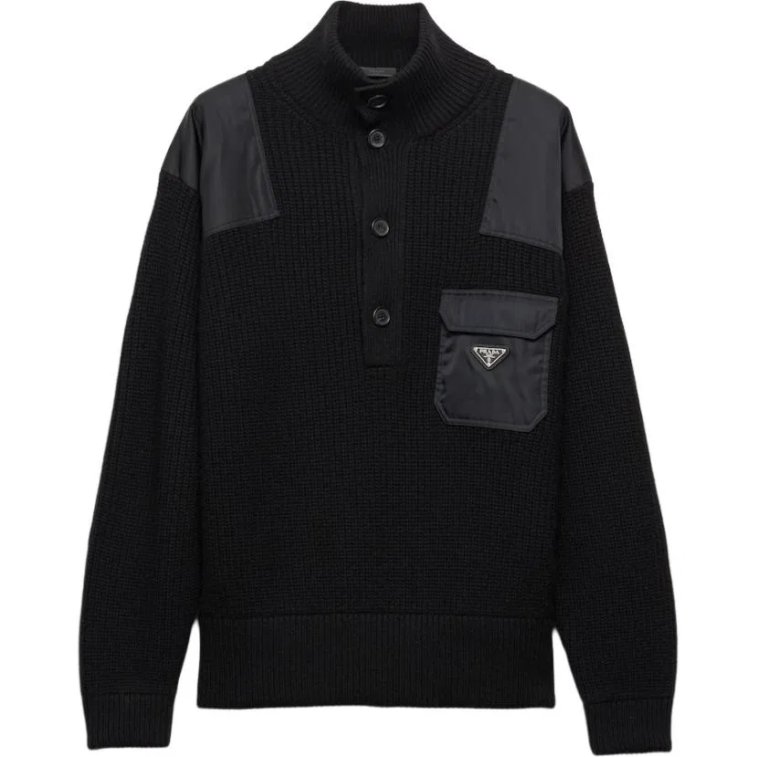 Свитер водолазка Prada, Black