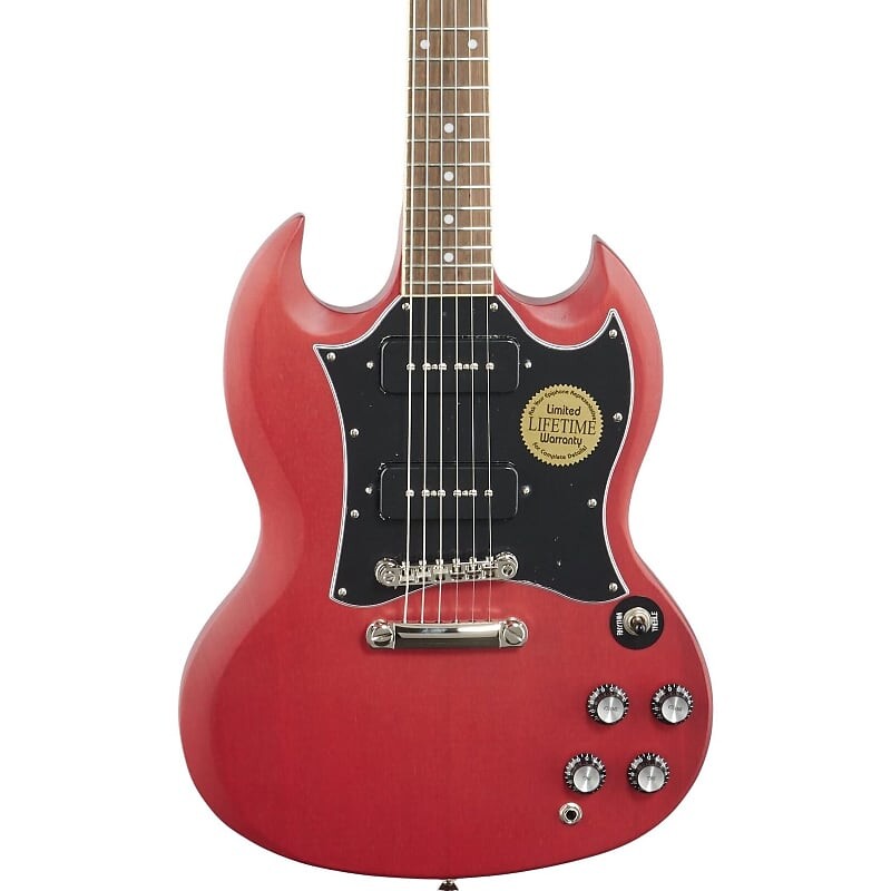 

Электрогитара Epiphone SG Classic Worn P90, Worn Cherry EGS9CWCHNH1