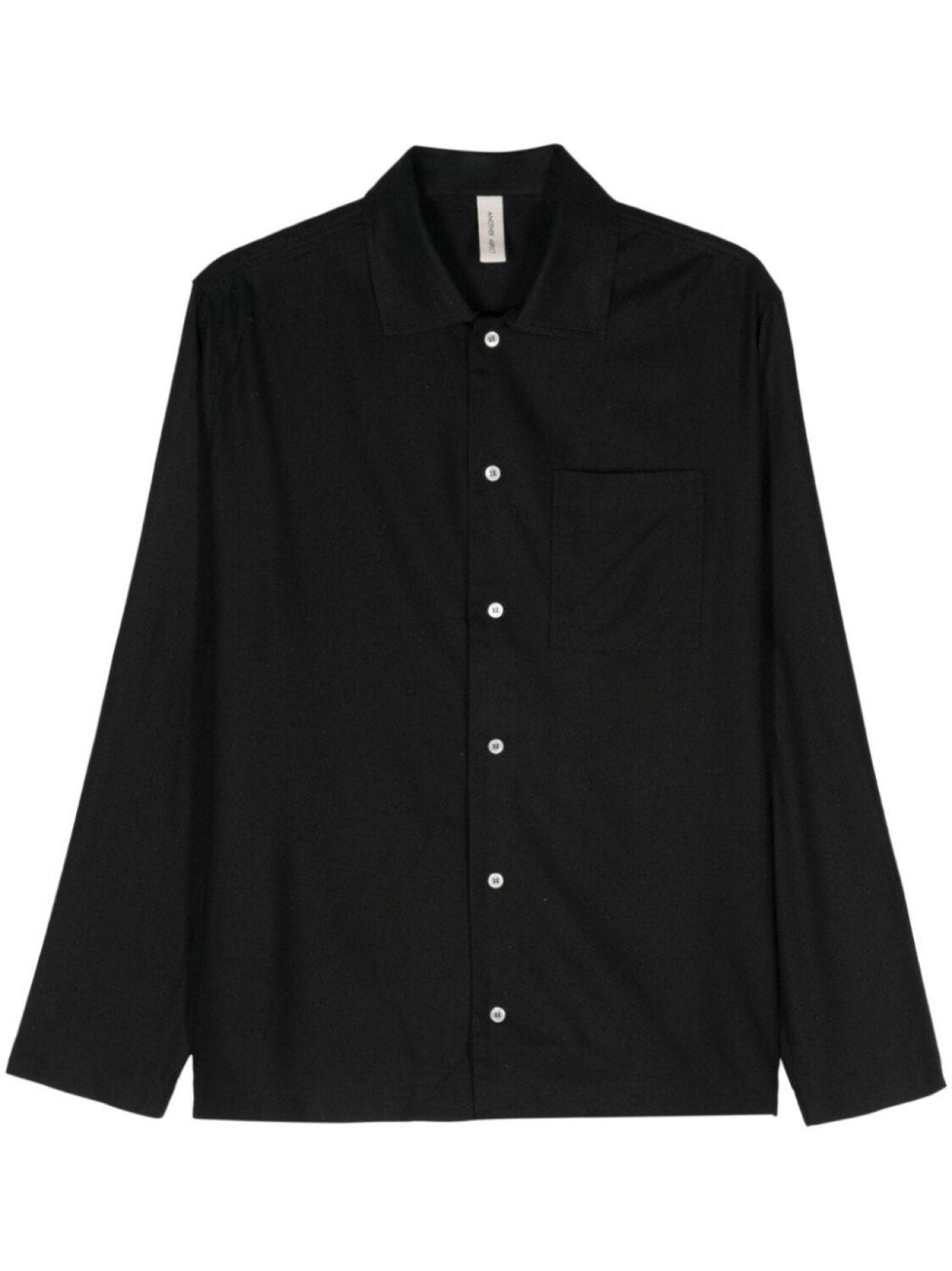 

Another Aspect 2.1 silk shirt, черный