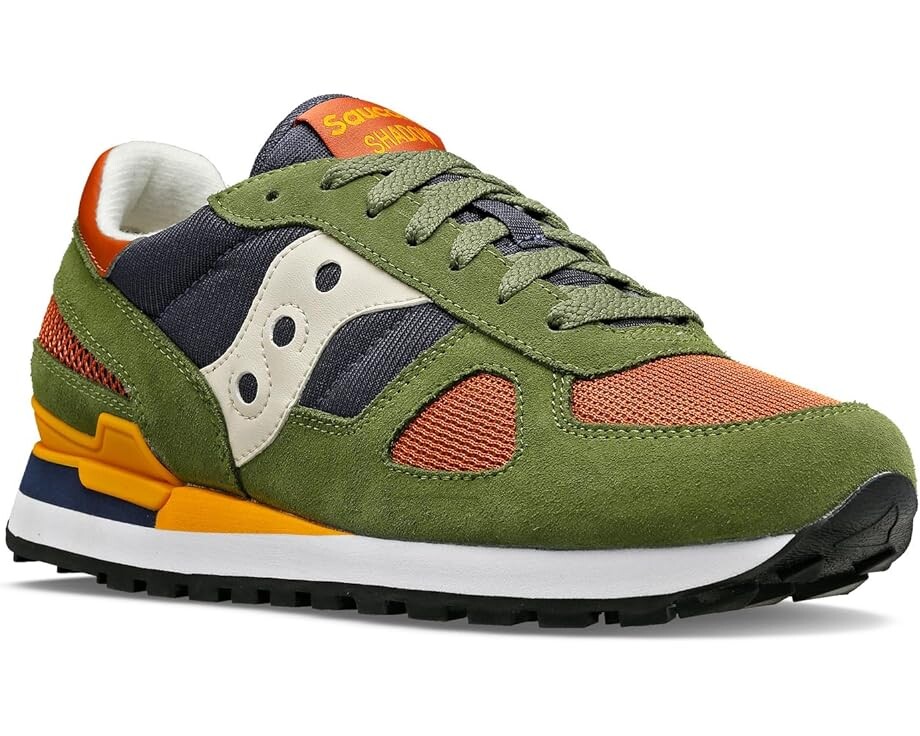 

Кроссовки Saucony Originals Shadow Original, цвет Green/Navy