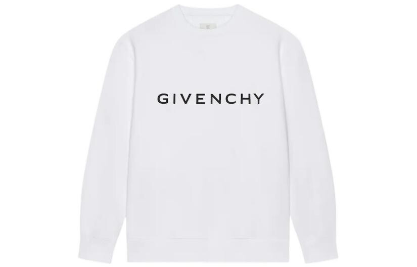 

Приталенная толстовка с логотипом Givenchy, белый