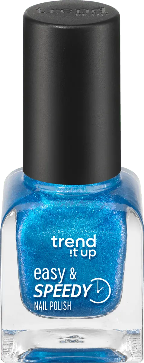 

Нагеллак Easy Лак для ногтей Speedy жемчужно-синий 180 6мл trend !t up
