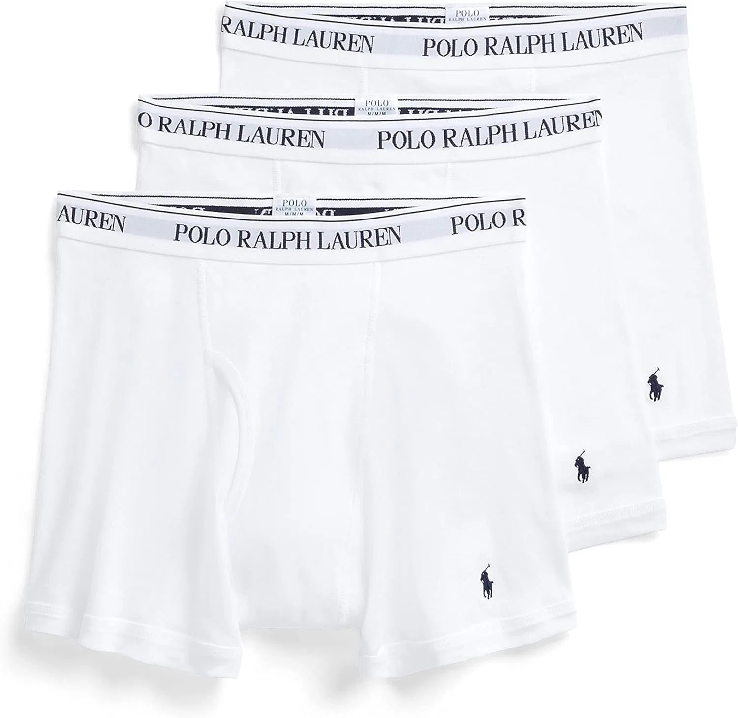 Боксеры POLO RALPH LAUREN белые/темно-синие
