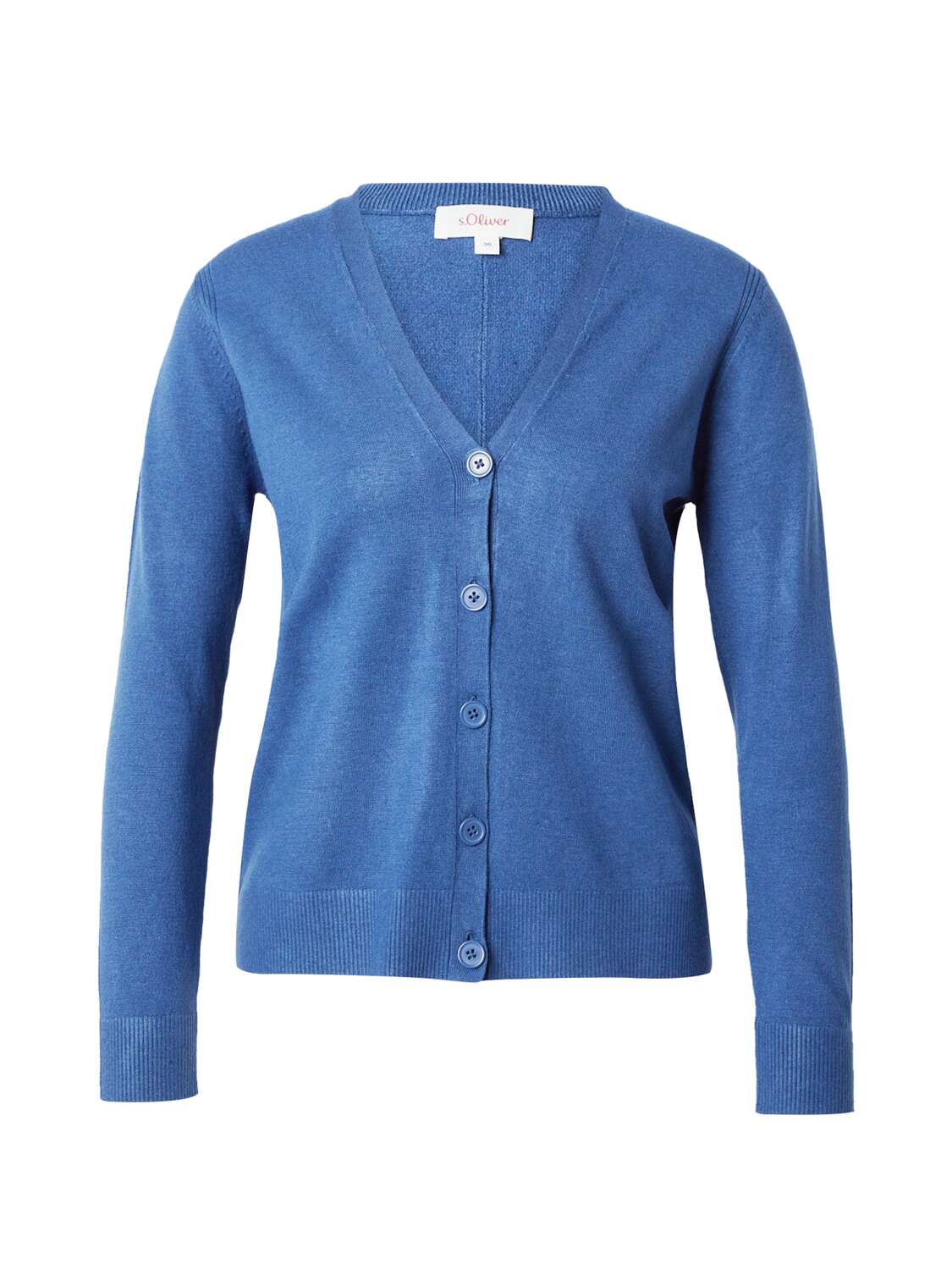 

s.Oliver Вязаный кардиган в синем цвете