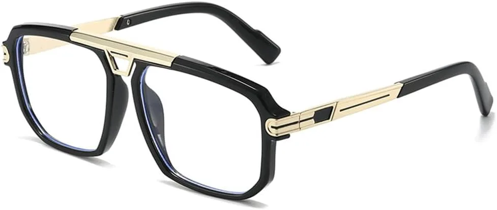 

Солнцезащитные очки UV400 с градиентным покрытием, увеличенного размера, для женщин и мужчин, для бега и занятий спортом на открытом воздухе UYPTK, Black Clear