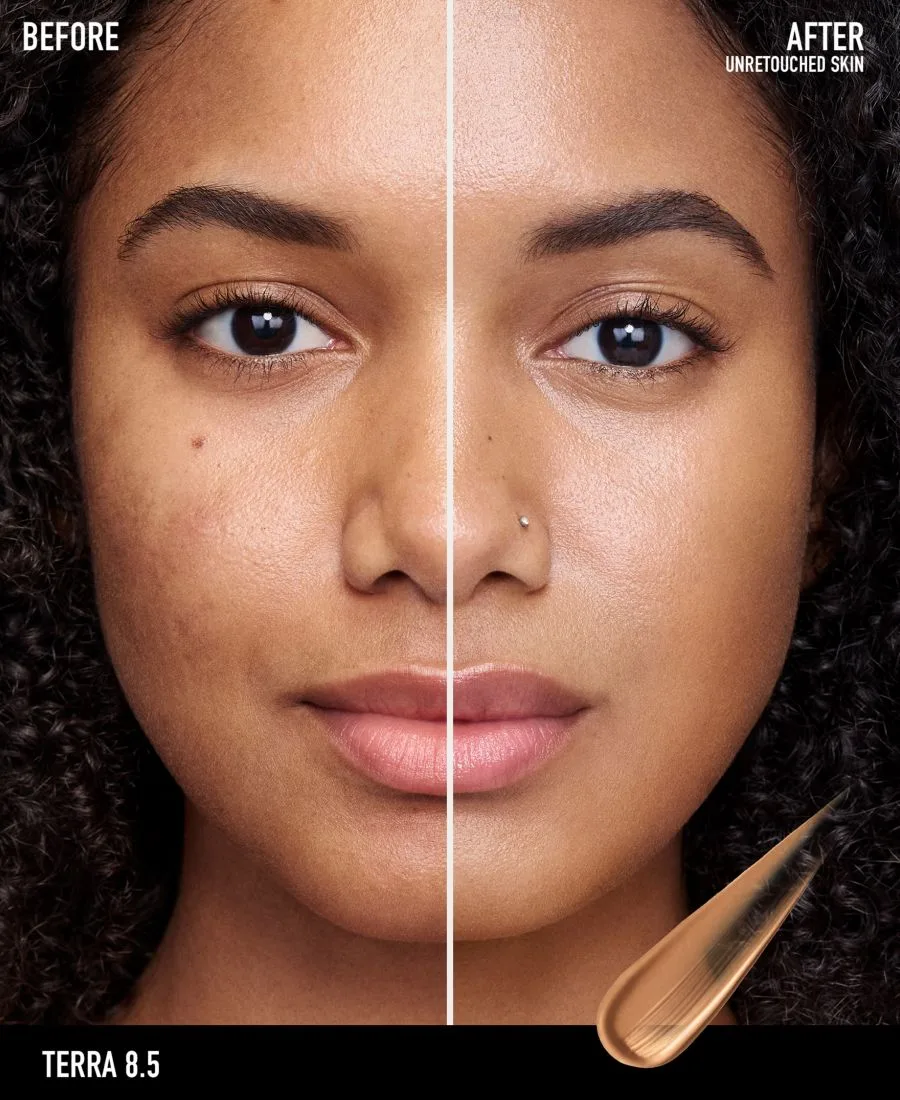 Увлажняющий тонирующий крем COMPLEXION RESCUE с гиалуроновой кислотой и минеральными компонентами, SPF 30 BareMinerals, Terra 8.5 — фото 4