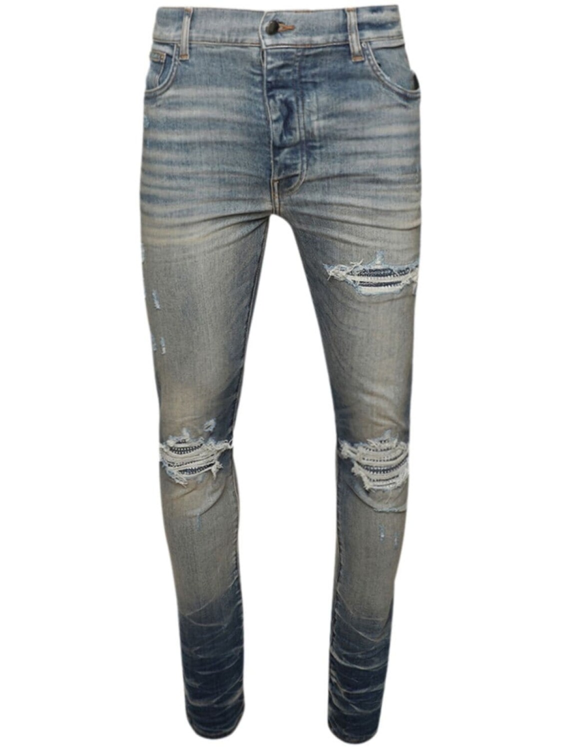 

AMIRI джинсы скинни Crystal MX1, синий