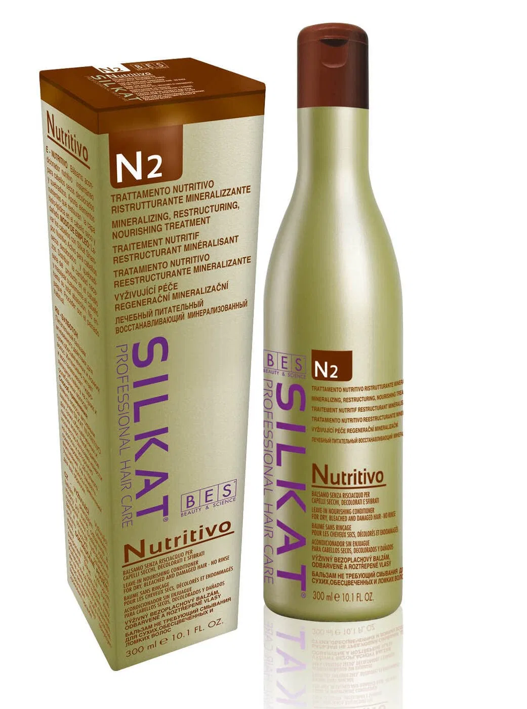 Несмываемый бальзам «Silkat Nutritivo Balsamo N2» от BES