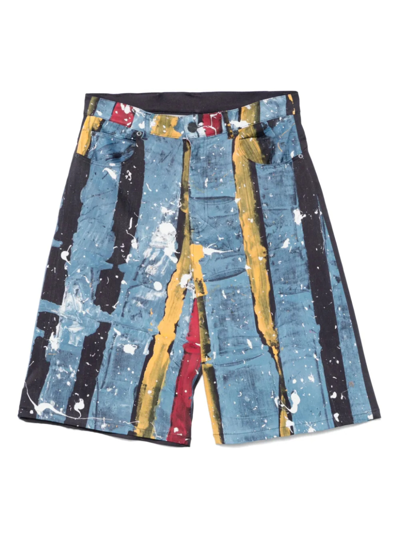 

Charles Jeffrey Loverboy шорты в полоску, синий