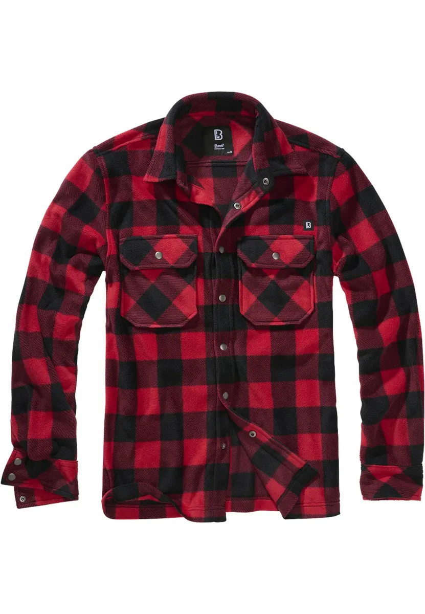 

Рубашка с длинными рукавами Brandit " Brandit Men's Jeff Fleece Shirt Long Sleeve" (1 шт.), черный