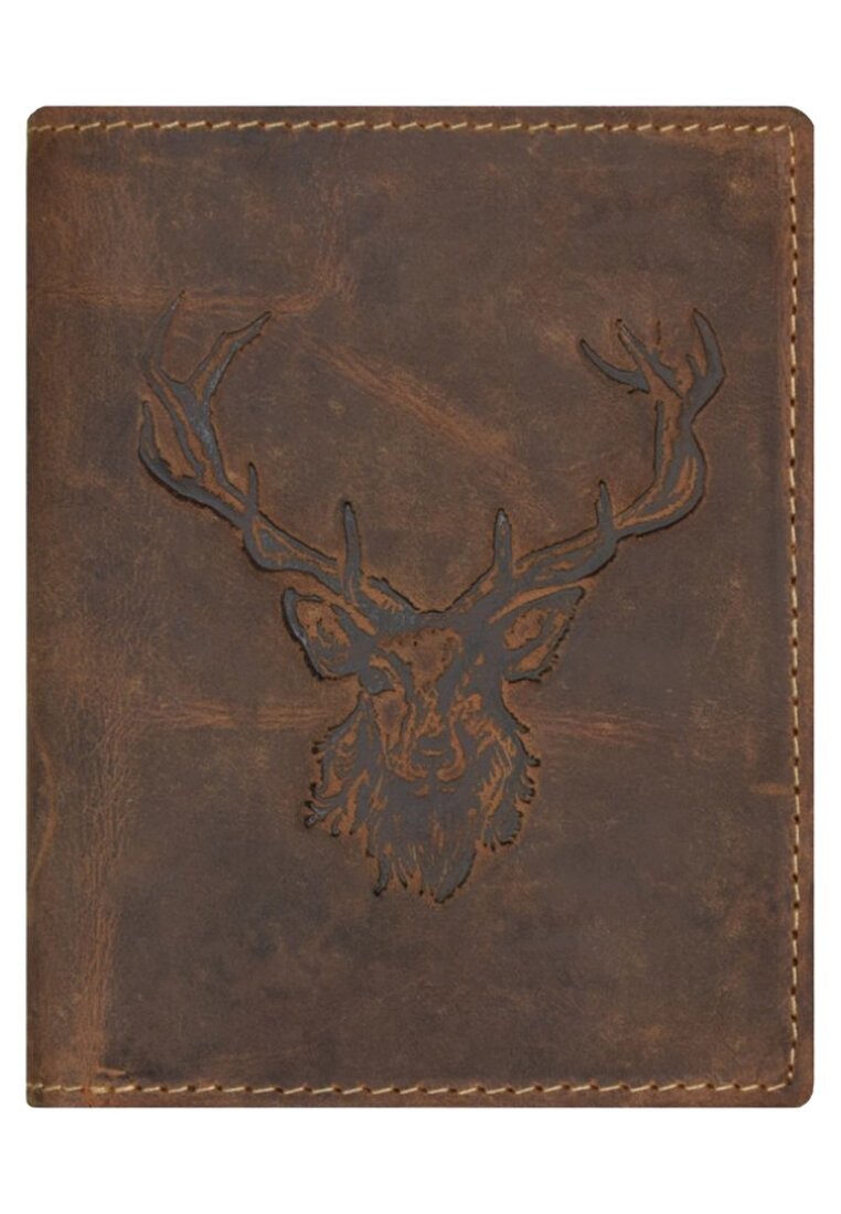 

Кошелек VINTAGE HIRSCH Greenburry, цвет brown