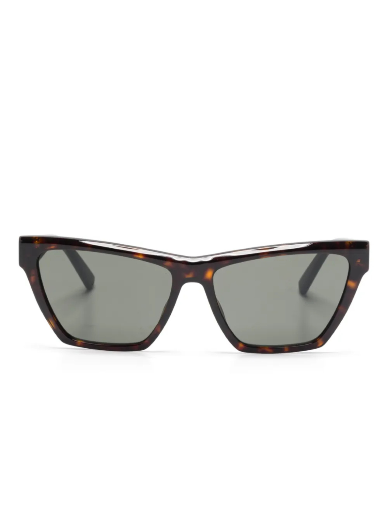 

Солнцезащитные очки в оправе «бабочка» Saint Laurent Eyewear, коричневый
