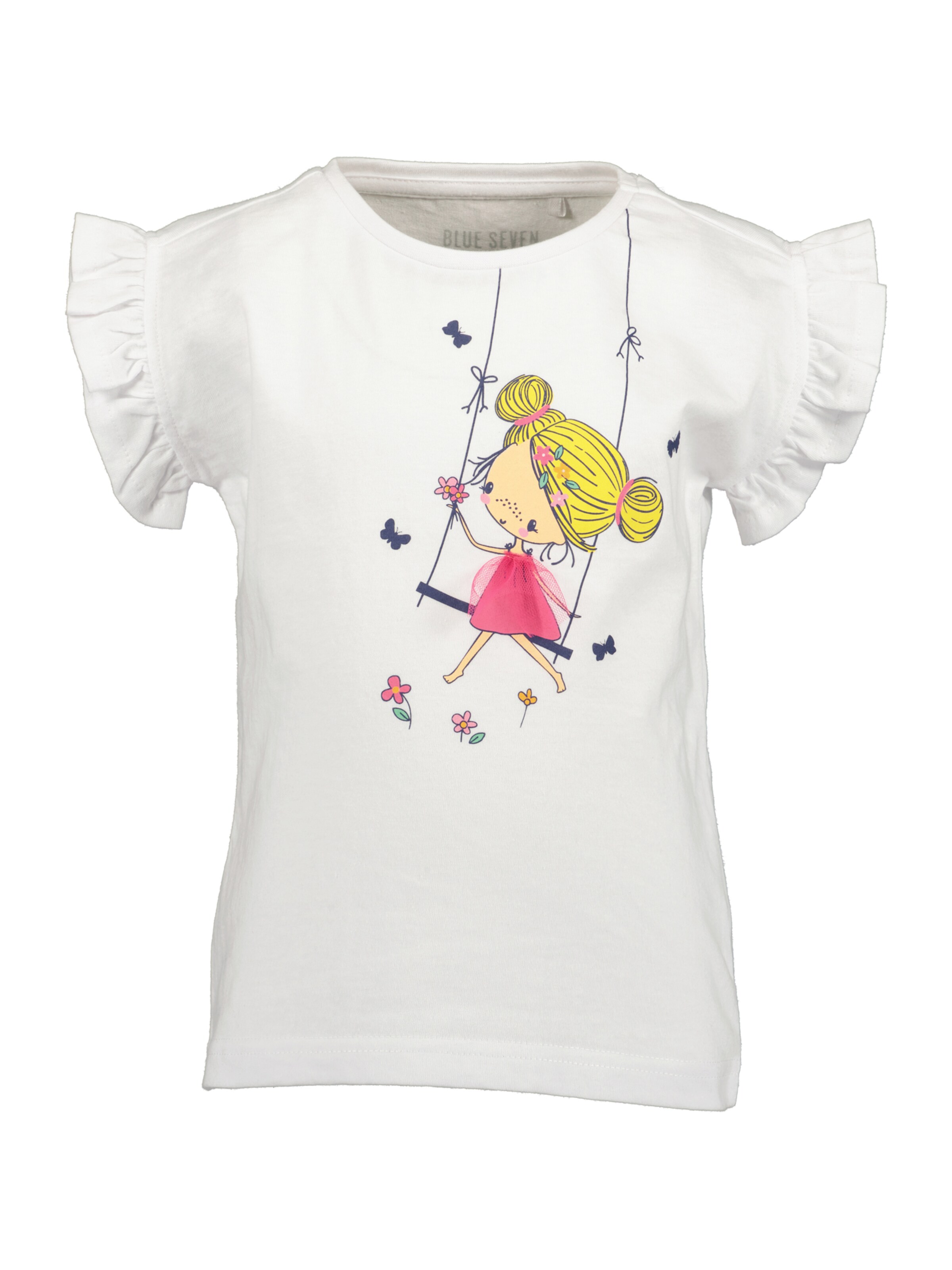 

BLUE SEVEN Футболка в белом цвете