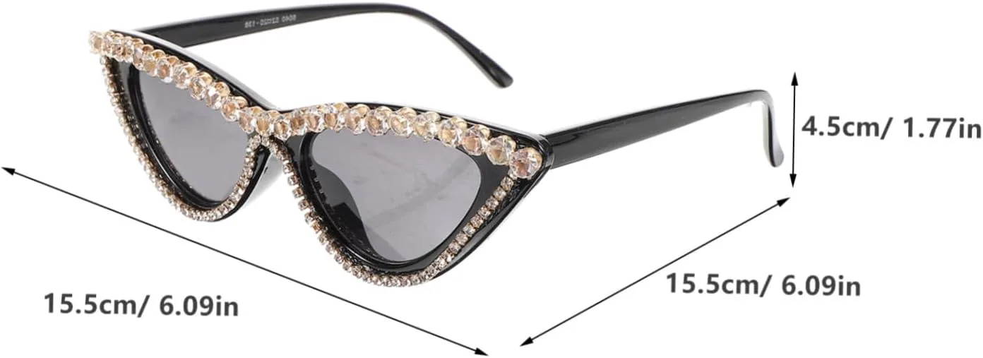 

Солнцезащитные очки VANZACK Triangle Cat Eye для женщин, декоративные, легкие и модные, идеально подходят для летних пляжных вечеринок и повседневной носки, Multi