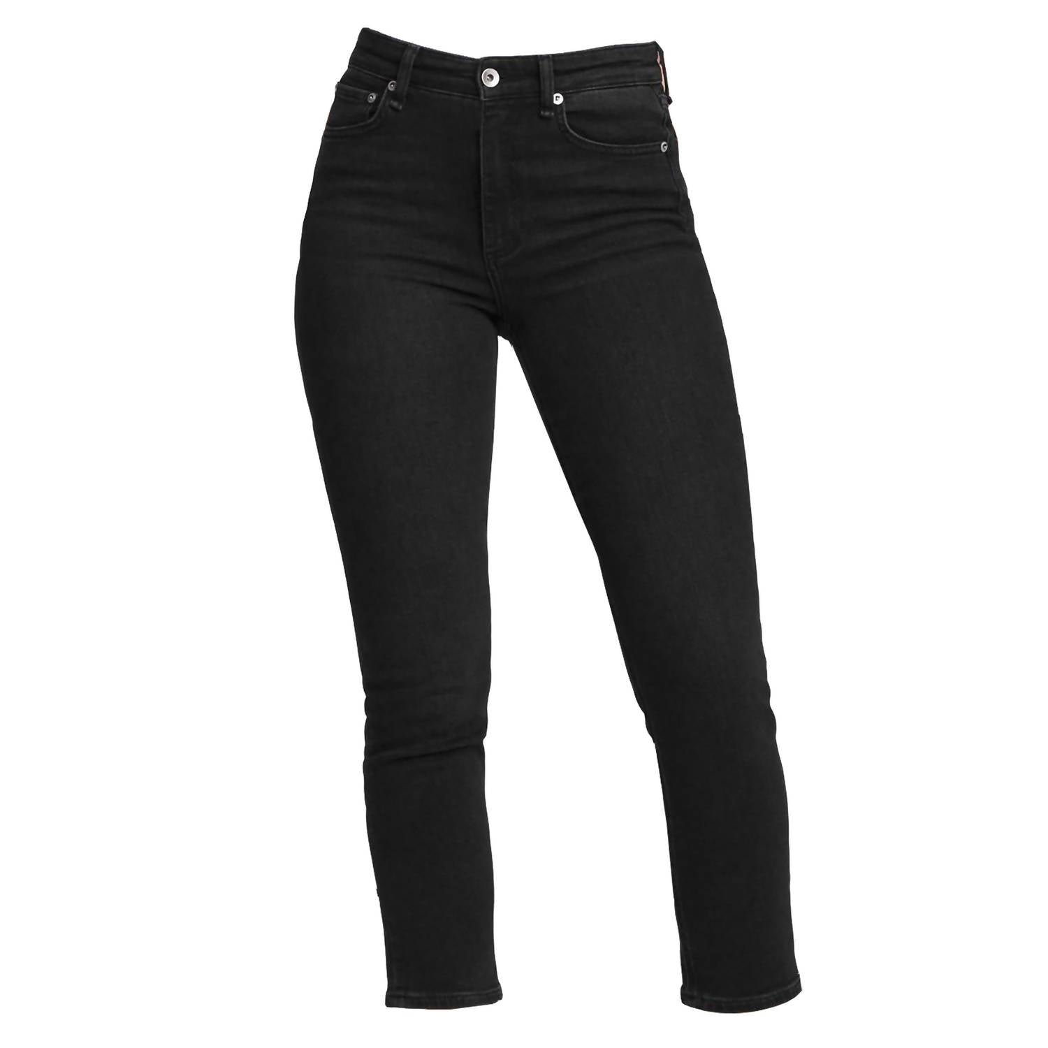 

Джинсы Nina High Rise Ankle Cigarette Highland Jeans черного цвета rag & bone
