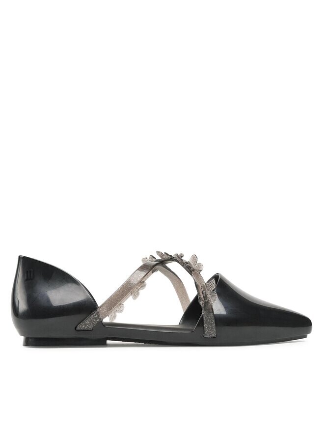 

Балетки Pointy Stripe Fly Ad Melissa, черный