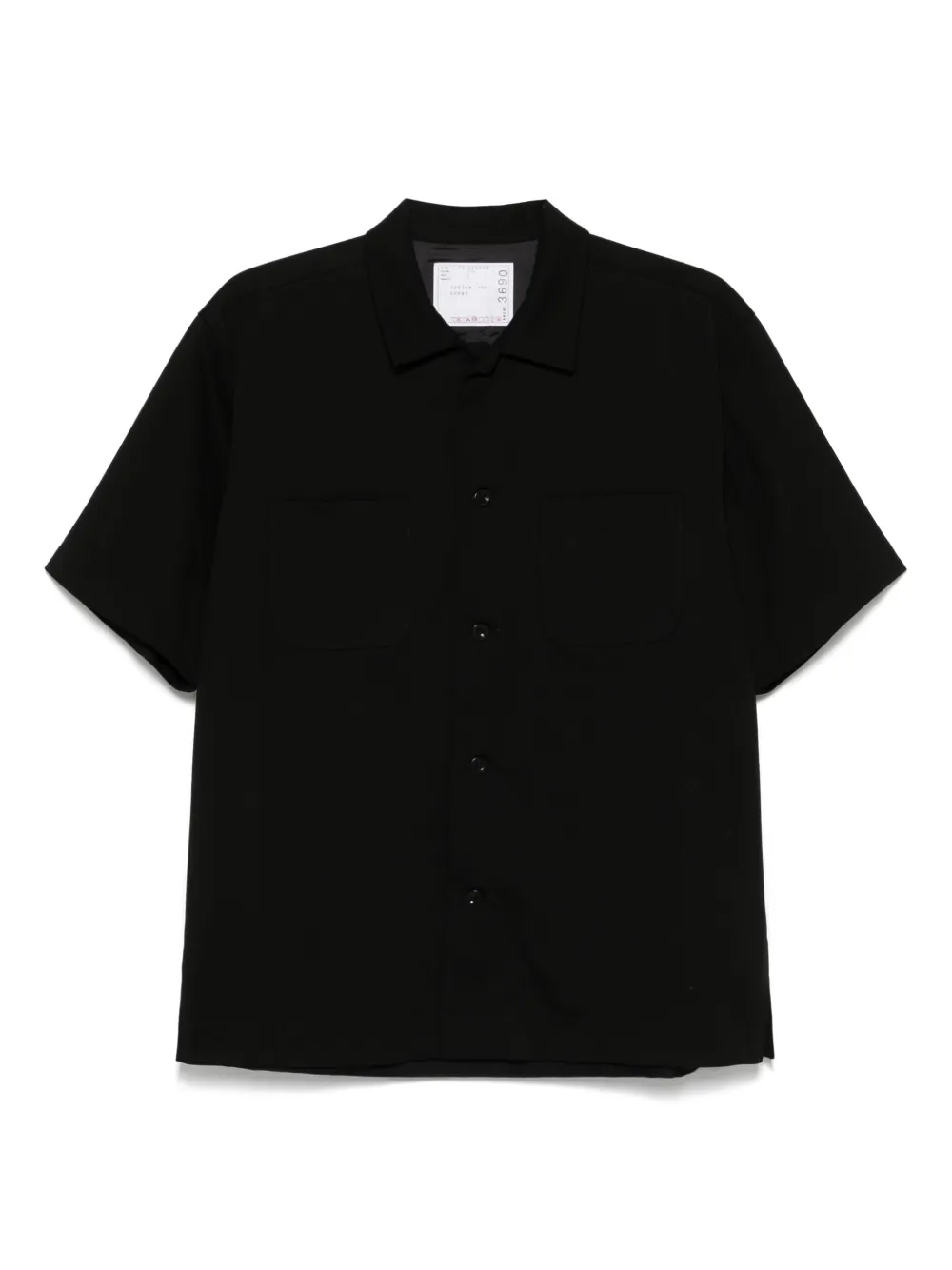 

Рубашка из джерси SACAI, черный