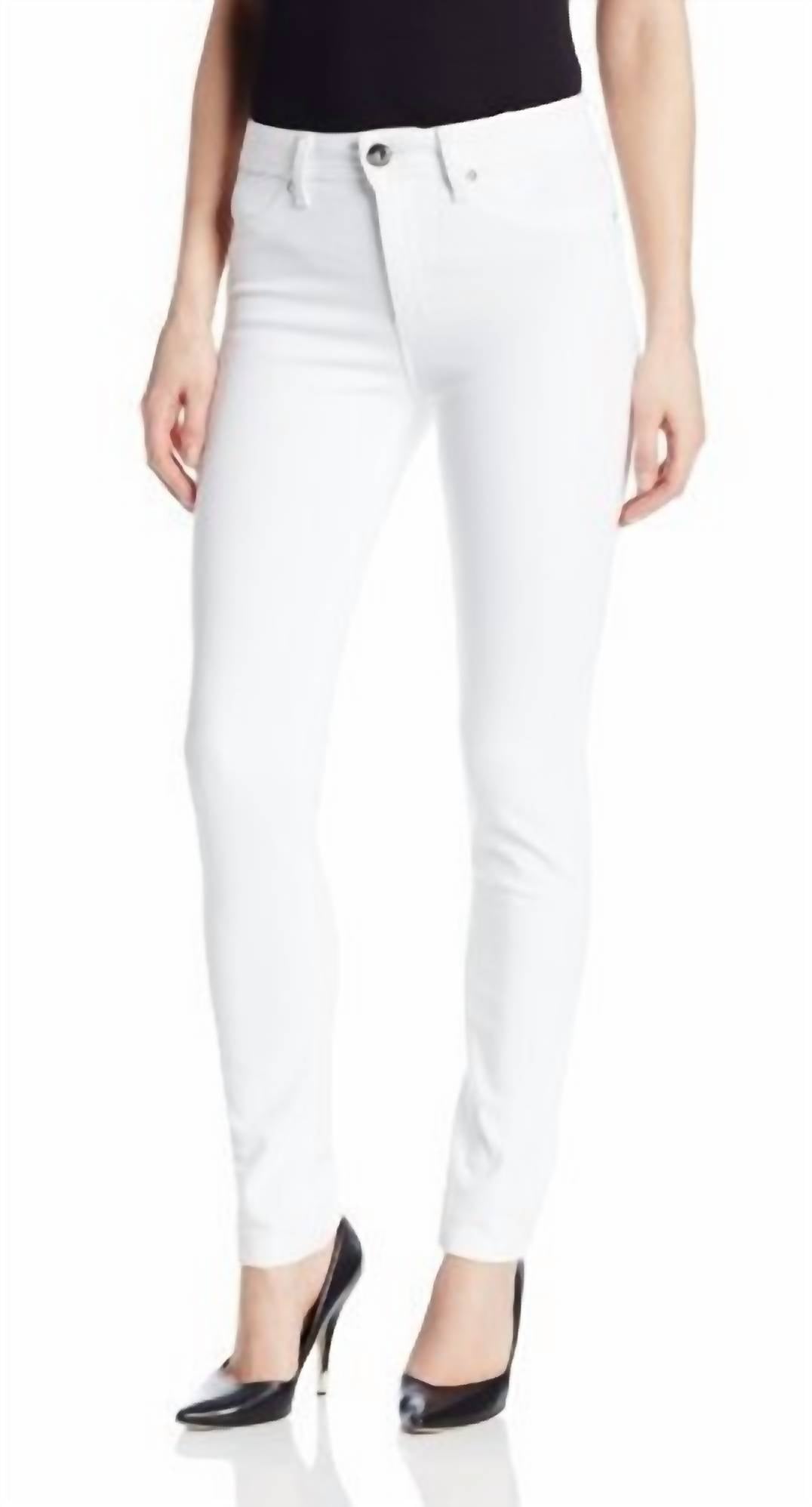 

Узкие джинсы Nina High Rise цвета молока DL1961 - Women's, цвет milk