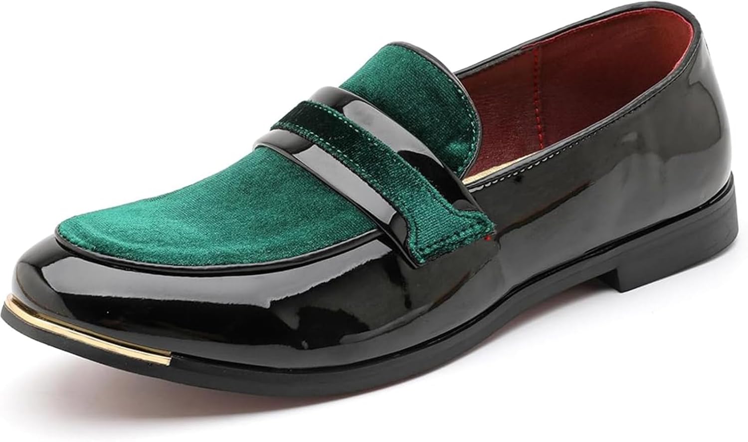 

Мужские премиальные лоферы в стиле оксфордов для официального делового дресс-кода Xinduoyu, зеленый