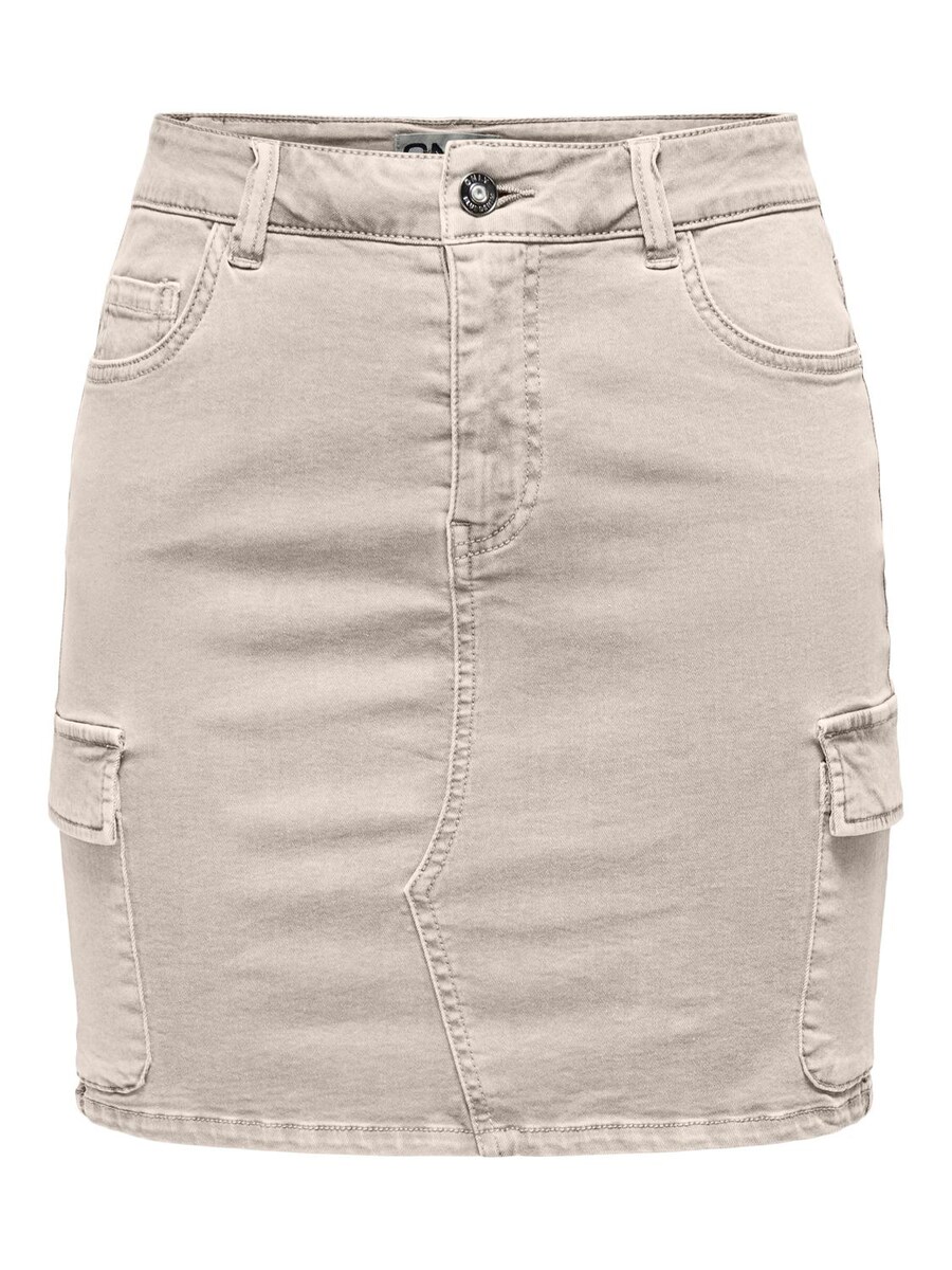 

Юбка мини ONLY Skirt, светло-серый