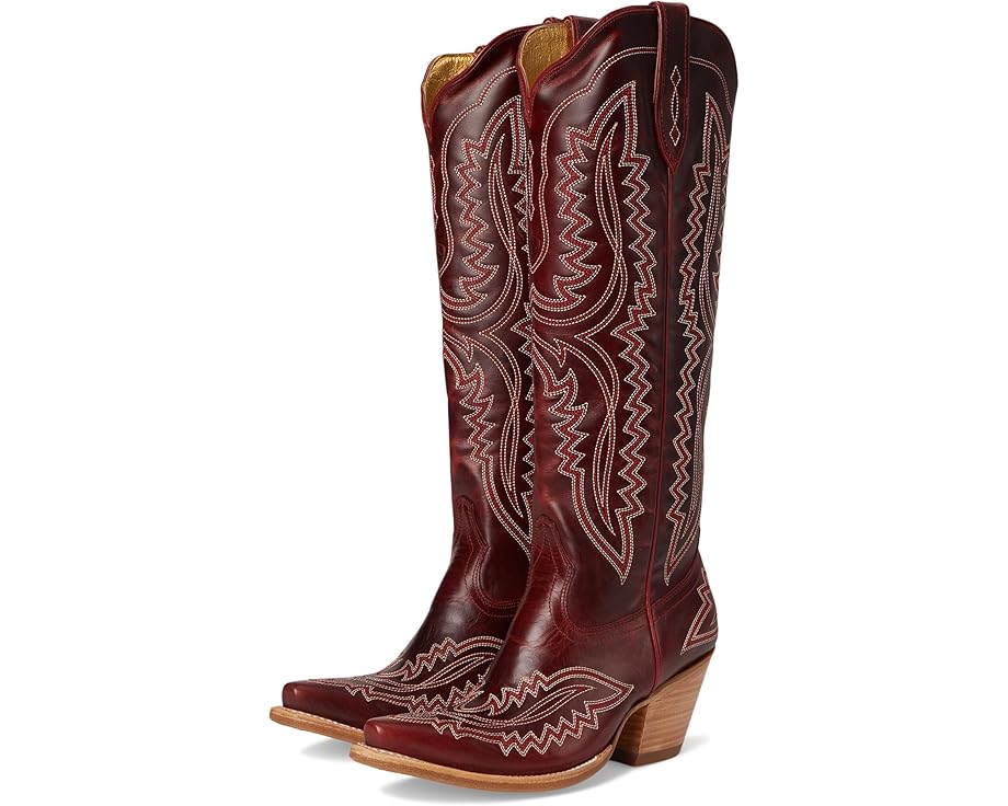 Женские сапоги Ariat Casanova в ковбойском стиле с вышивкой, красный