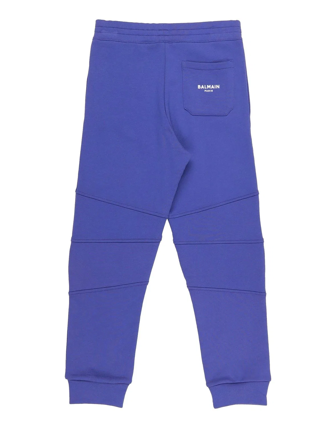 Детские спортивные штаны из флиса с логотипом Balmain, фиолетовый — фото 2