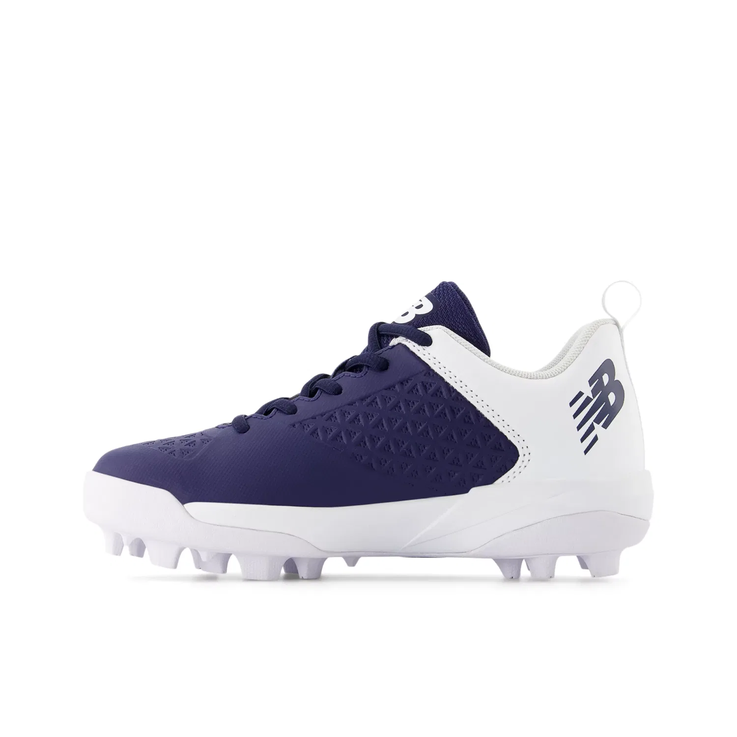 Детские бутсы для бейсбола с резиновой подошвой 4040v8 New Balance, Team Navy With White — фото 3
