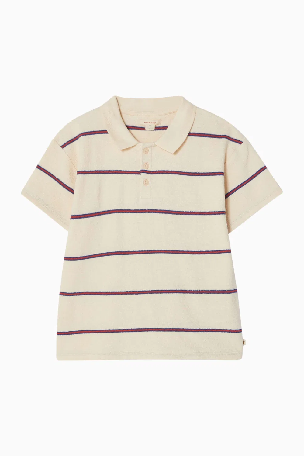 Поло из смесового хлопка Trio Polo Shirt Konges Sløjd