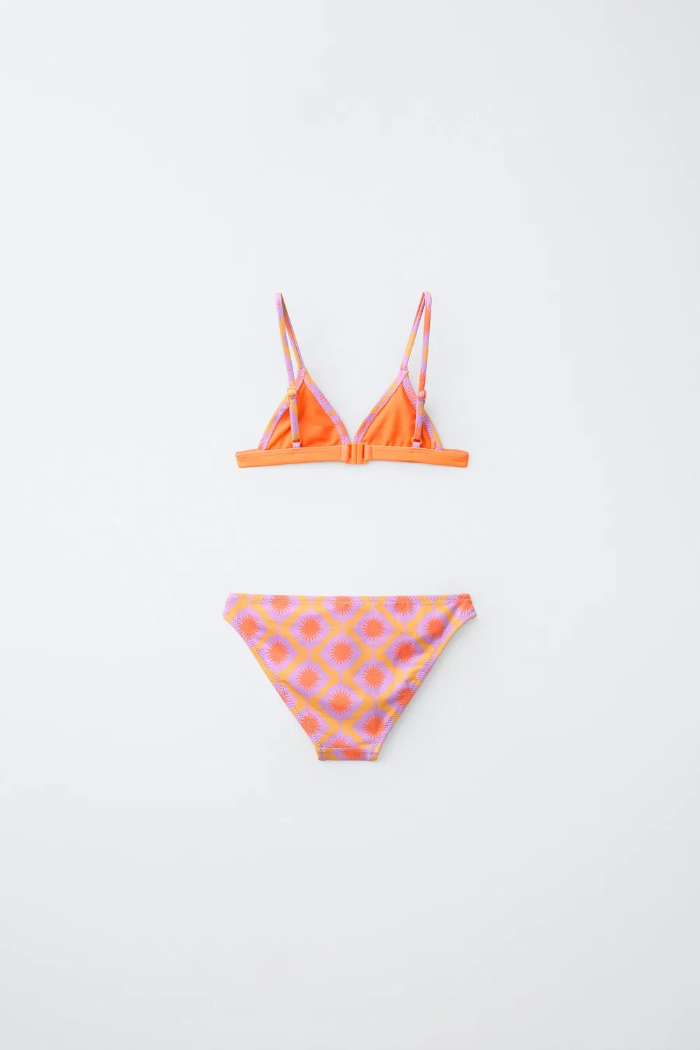 6-14 лет / Блестящее бикини для защиты от солнца ZARA, Orange — фото 2