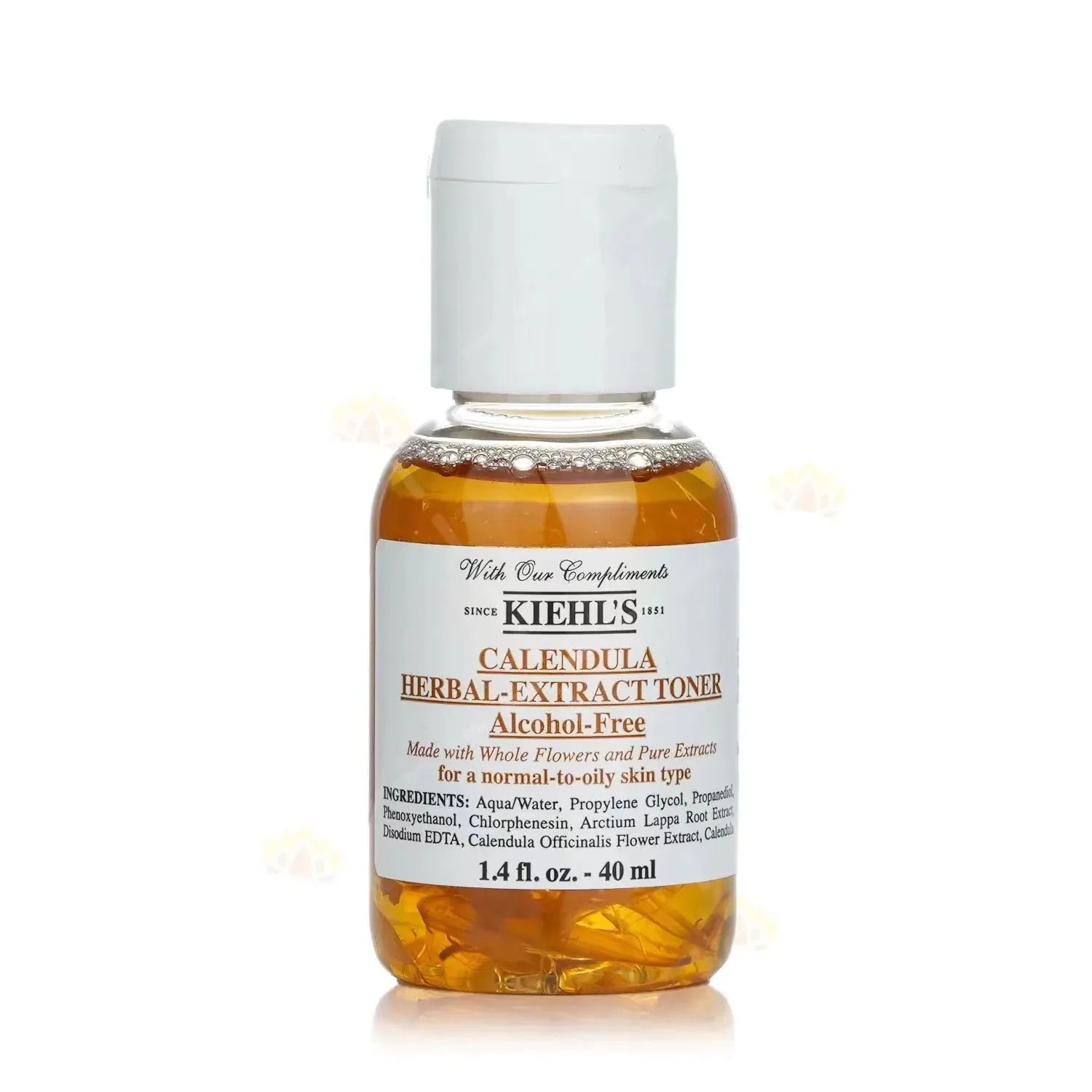 Женский набор тоников Календула Kiehl's, 40 мл x 4, Calendula, Kiehl's, Clear — фото 4