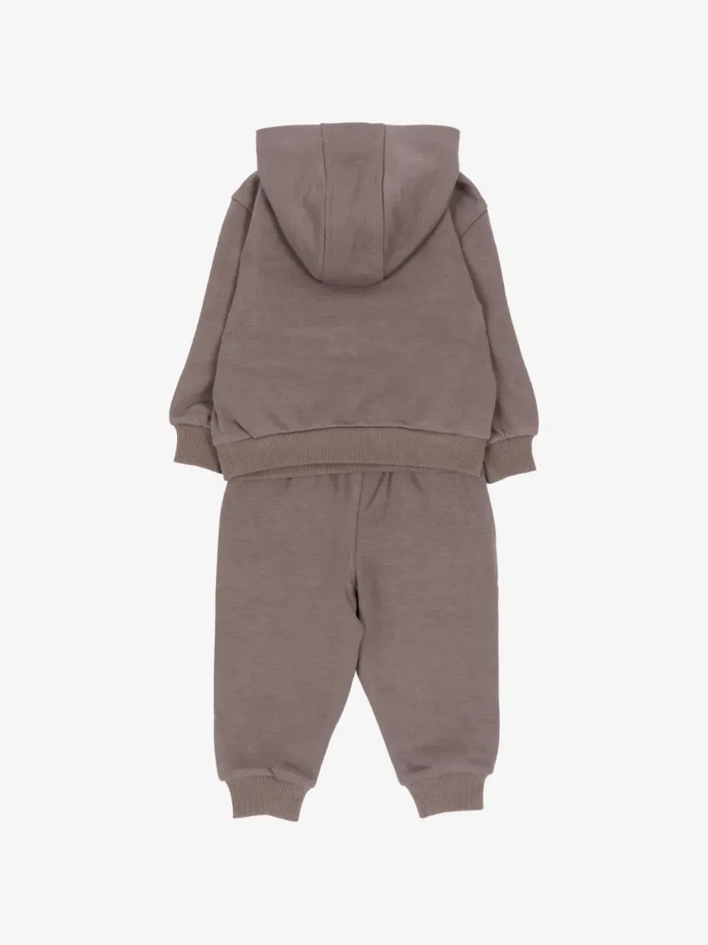 Спортивный костюм с вышитым логотипом Nike Kids, коричневый — фото 2