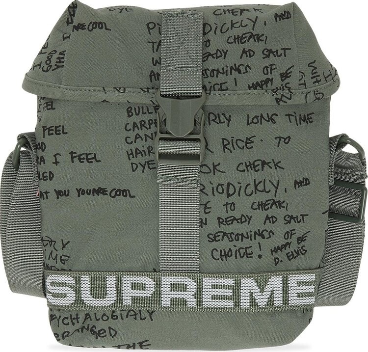 

Сумка Supreme Field Side Bag Olive Gonz, зеленый
