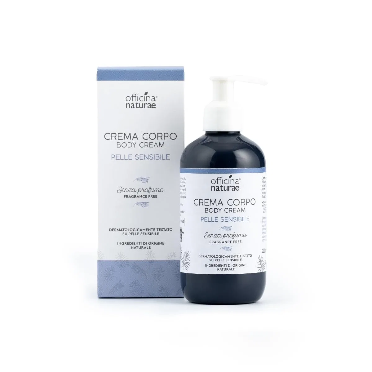 Крем для тела Sensitive Skin Fast Absorbing Formula Fragrance Free, Officina Naturae, 200 мл