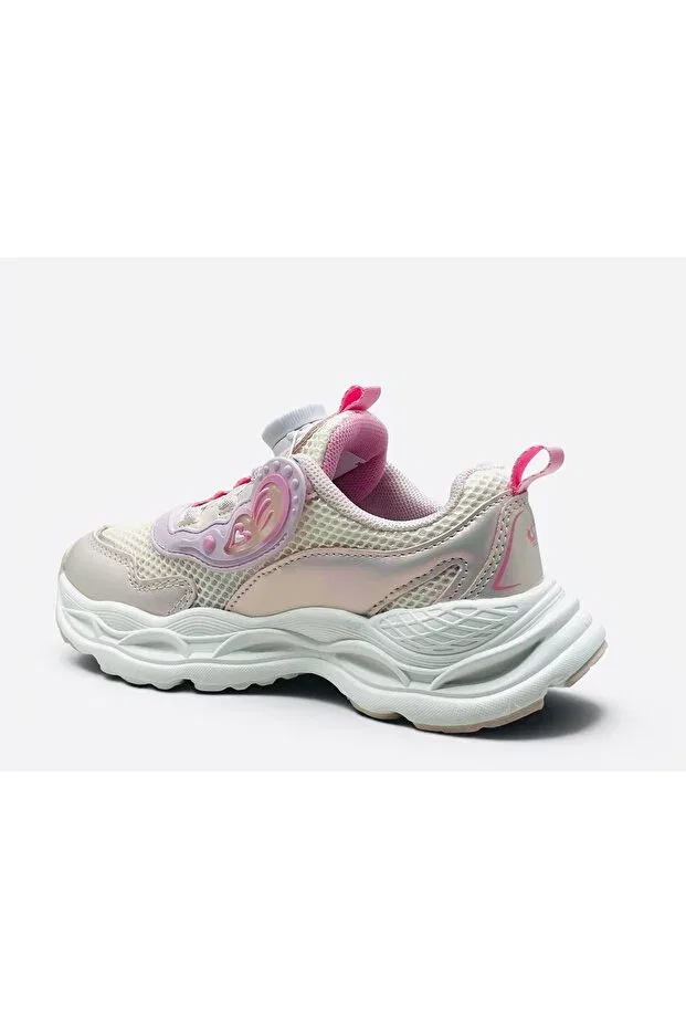 Детские спортивные туфли для девочек с ортопедической подошвой Minican, Pink — фото 4