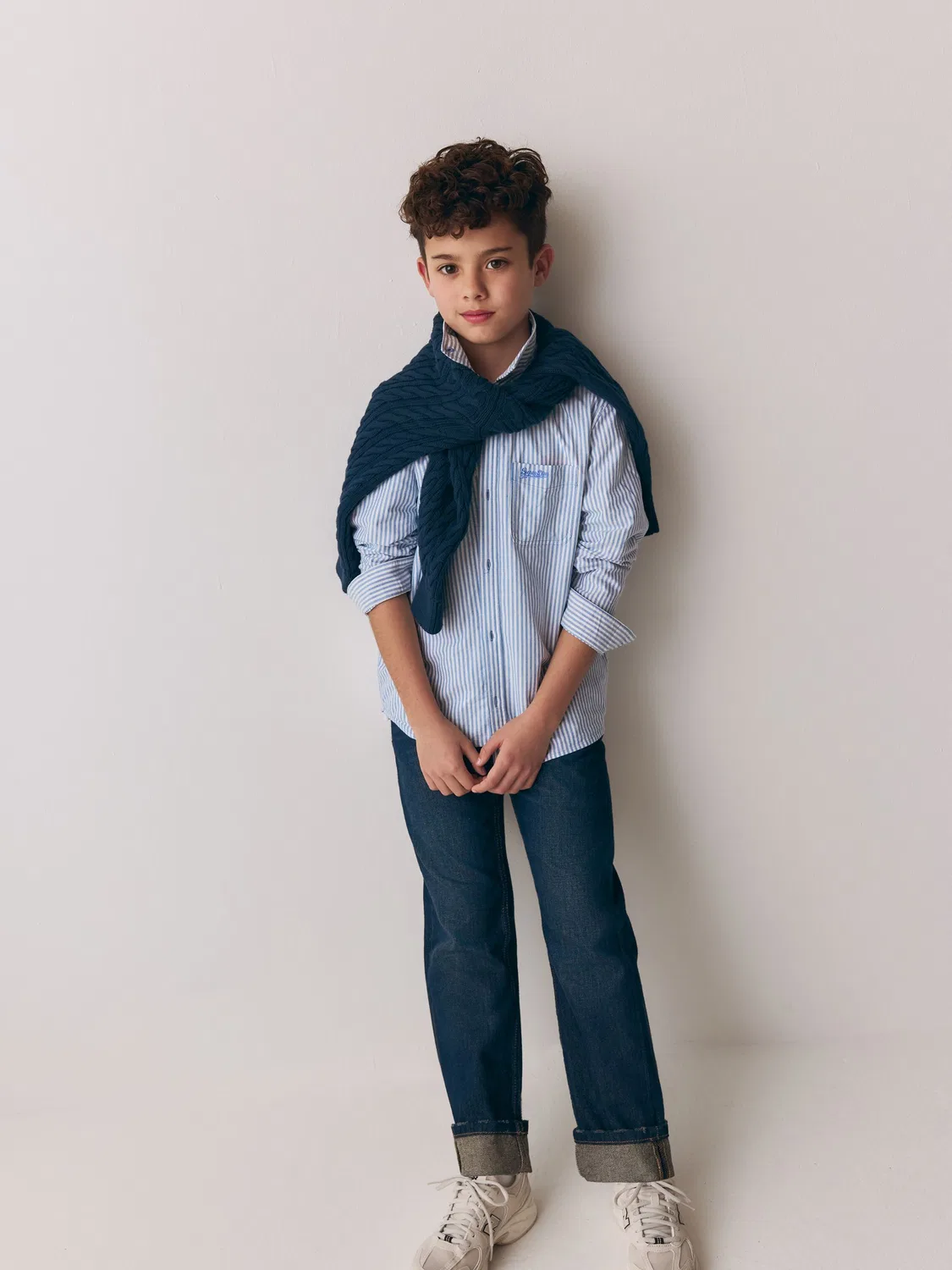 Рубашка с вышивкой Superdry Stripe, Stripe — фото 3