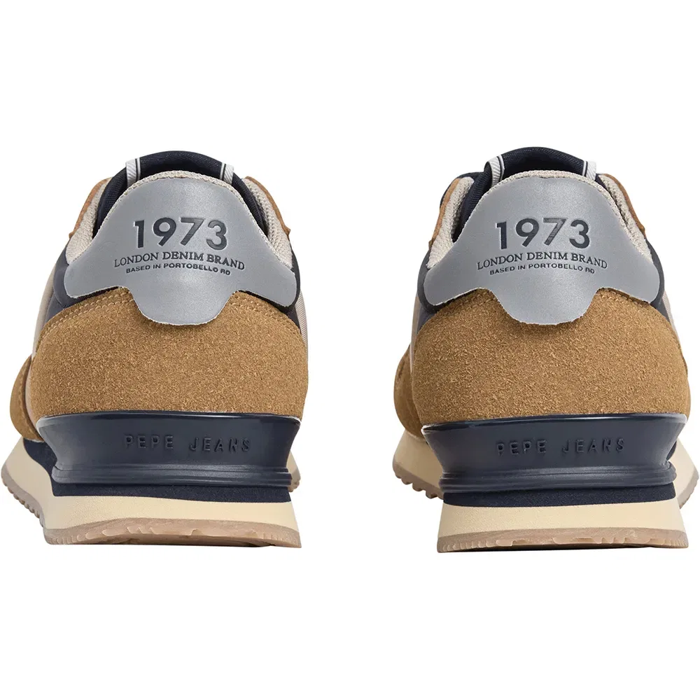 Детские кроссовки для мальчиков с принтом Hailon Basic Pepe jeans, Brown — фото 4