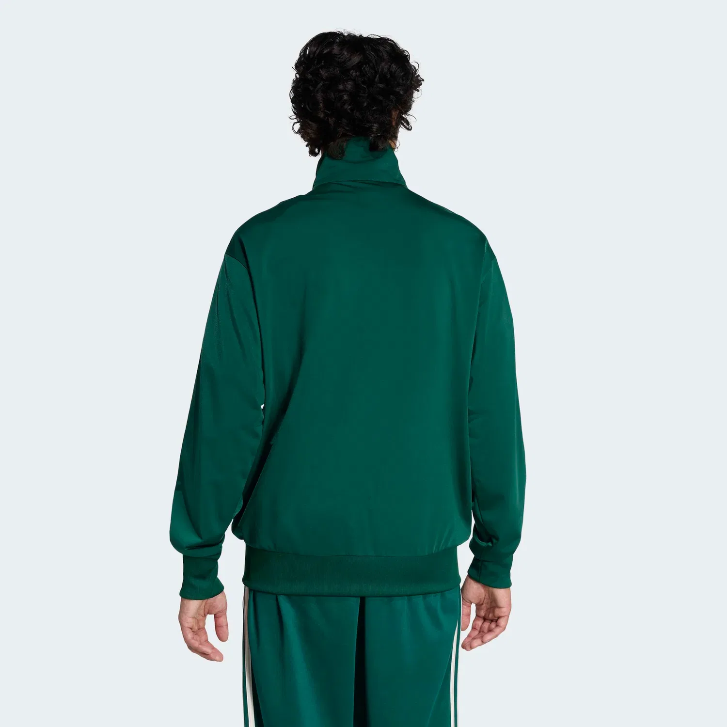 Мужская тренировочная куртка с воротником-стойкой Firebird Originals Adidas Originals, Collegiate Green — фото 3