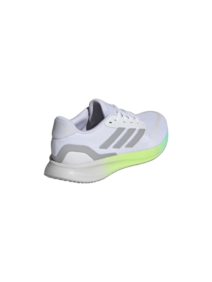 Adidas Низкие кроссовки RUNFALCON 5 белого цвета — фото 3