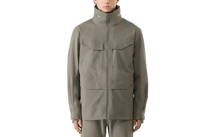 Arcteryx Свитер с заниженной линией плеча крупной вязки, Elegant Brown/Rune — фото 3