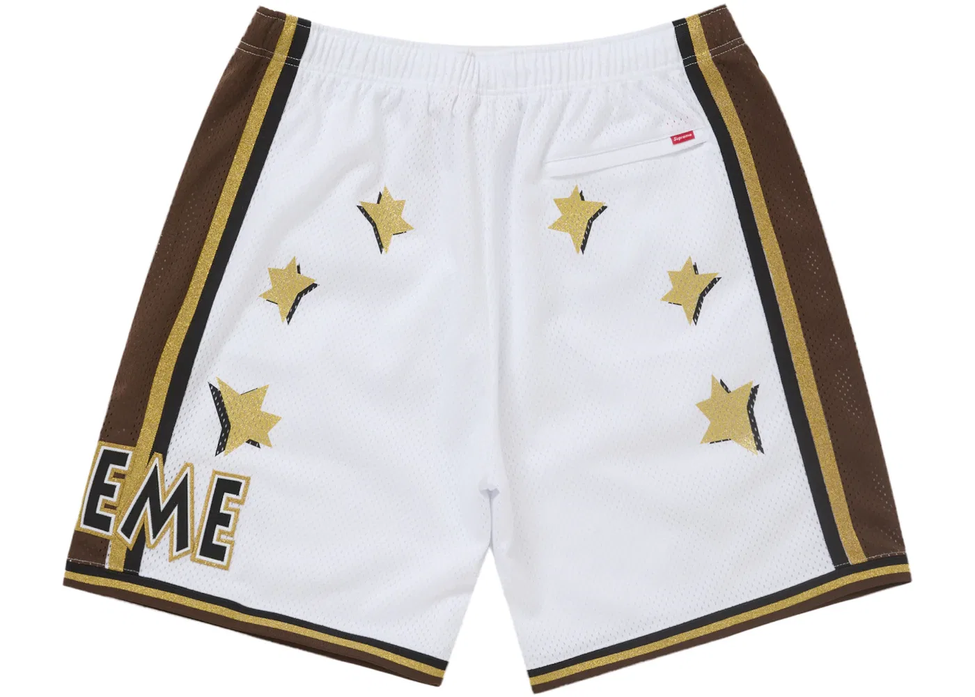 Мужские шорты с принтом Supreme Short (SS25), White — фото 3