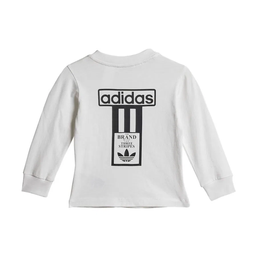 Комплект спортивного костюма с длинным рукавом adidas Adıbreak Set, Черный — фото 3
