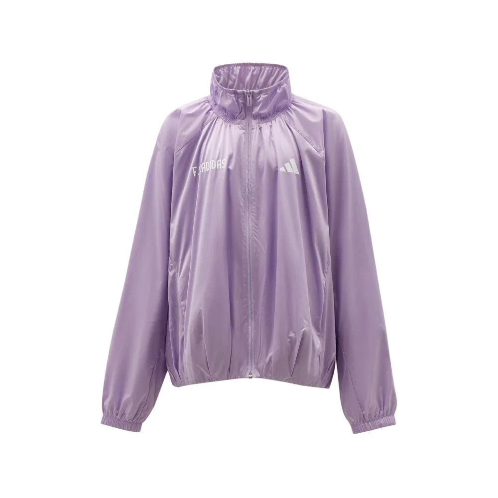 Детская куртка с воротником-стойкой Adidas, Purple