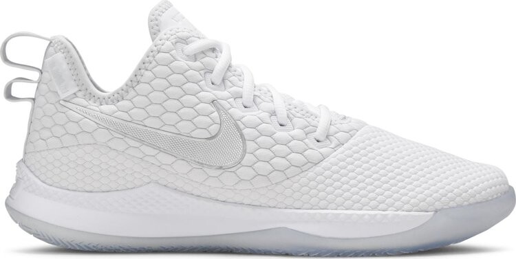 

Кроссовки Nike LeBron Witness 3 'White Chrome', белый, Белый;серый, Кроссовки Nike LeBron Witness 3 'White Chrome', белый